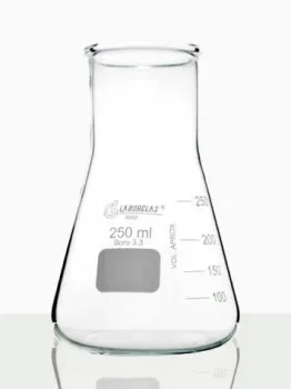 FRASCO ERLENMEYER BOCA LARGA 1000ML