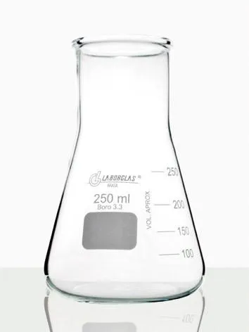 FRASCO ERLENMEYER BOCA LARGA 250ML