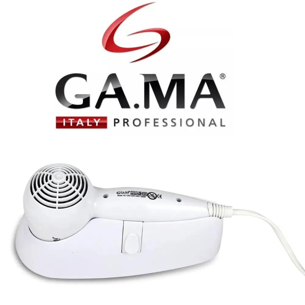 Secador de Cabelo com Suporte de Parede GAMA HC-125G FD 1.200 watts 220v