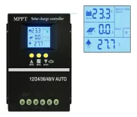 Controlador De Carga Solar 100a Mppt, Controlador Mppt 1pc.