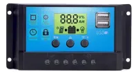 Controlador Automático De Carga Solar Pwm Lcd 20a Usb