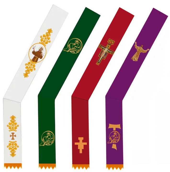 Conj estolas diac Franciscanas