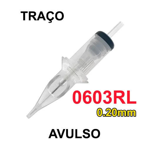 Cartucho BIG WASP MATTE - TRAÇO 0603RL 0.20mm AVULSO