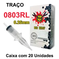 Cartucho BIG WASP MATTE - TRAÇO 0803RL 0.25mm CAIXA 20 UNIDADES