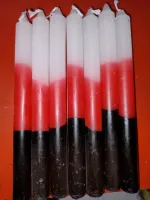 VELAS PALITO BICOLORES 500GRS  PCTS COM 15 UNIDADES  - Foto 5