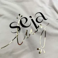 Camiseta Feminina Off White Seja Luz - Foto 2