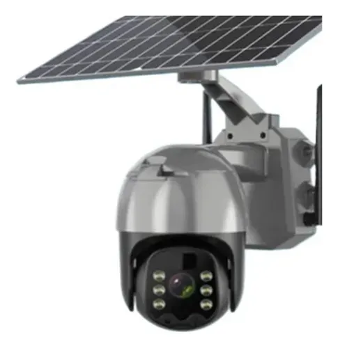 Câmera De Vigilância, Câmera Solar Externa Hd De 4 Mp, 4g,