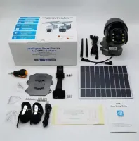 Câmera De Vigilância, Câmera Solar Externa Hd De 4 Mp, 4g, - Foto 4