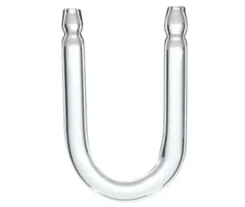 CONEXÃO DE VIDRO EM U