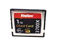 Cartão de memória KingSpec 1TB CFast 2.0 VPG130 3700X - USADO 