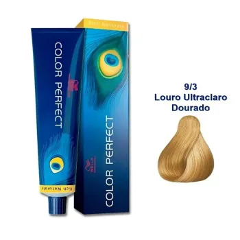 TINTA COLOR PERFECT 9/3 LR ULTRACLARO DOURADO WELLA 60ML