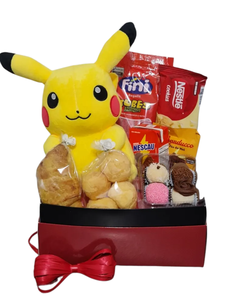 Cesta Doce Pikachu