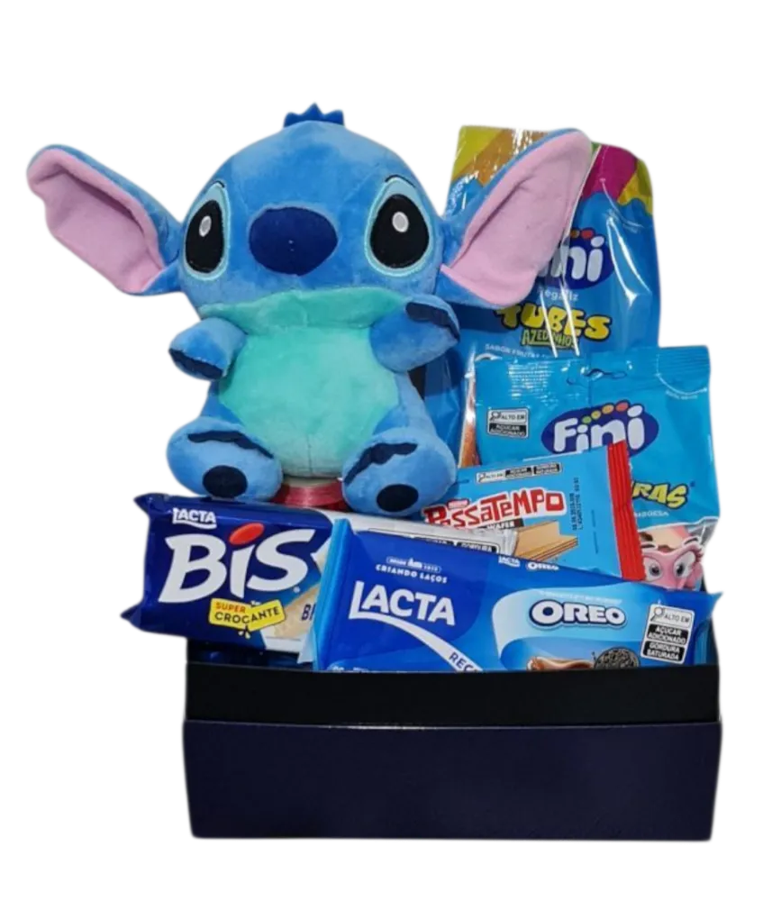 Cesta Diversão Stitch 