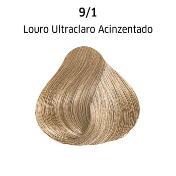 TINTA COLOR PERFECT 9/1 LR ULTRACLARO ACINZENTADO WELLA 60ML - Foto 2