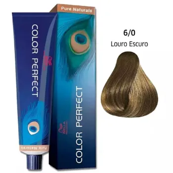 TINTA COLOR PERFECT 6/0 LR ESCURO WELLA 60ML