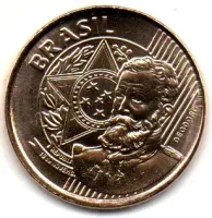 2024 - 25 Centavos - Moeda Brasil - Estado de Conservação: Flor de Cunho (FC) - Foto 2
