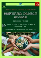 Apostila Prefeitura Osasco SP Agente Comunitário  2025