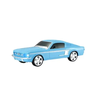 Caixa De Som Carrinho Mustang