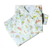 Pijama Flanelado Infantil Tamanho 12 Feminino  - Foto 4