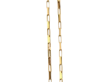 MJA-18044-60 - Cordão Malha Veneziana Elos Longo, Em Ouro 18K - Foto 2