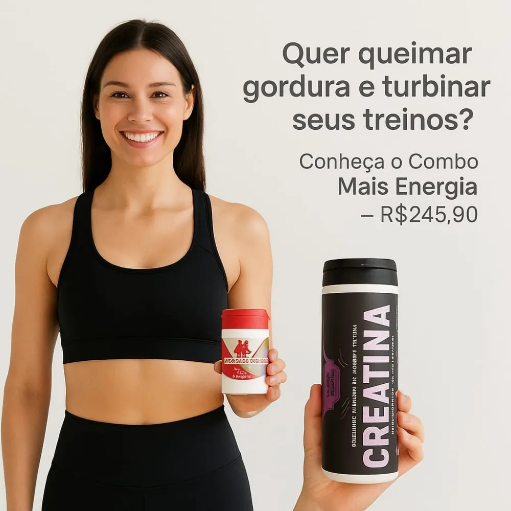 24637- Combo Energia  creatina balas  Imagem