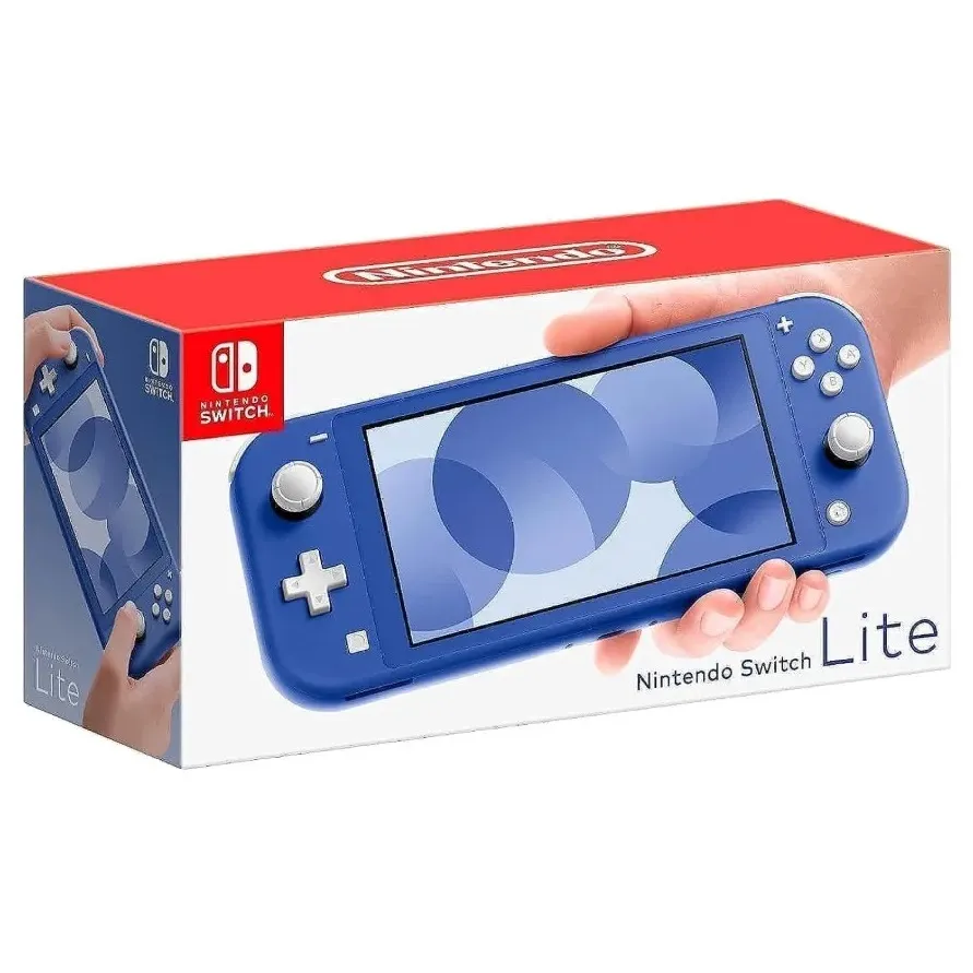 [Desbloqueado] Console Nintendo Switch Lite  Azul + 256GB Imagem