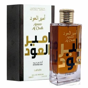 Perfume Masculino Árabe Ameer Al Oudh Intense Oud Lattafa Eau de Parfum - 100mL