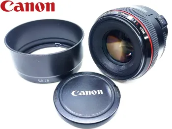 Lente Canon EF 50mm f/1.2L USM  - vendida