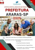 Apostila Prefeitura Araras SP Professor de Educação Especial 2025