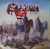 VINIL SAXON - CRUSADER - 1984 - COM ENCARTE (PRODUTO USADO - MUITO BOM)