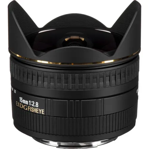 Lente Sigma 15mm f/2.8 EX DG Fisheye 