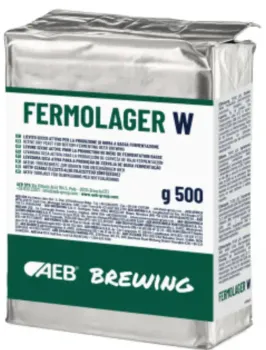 FERMOLAGER W em embalagem de 500g e 11,5g e cx com 10x11,5g