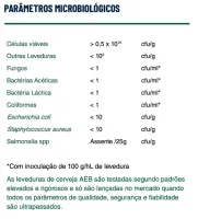 FERMOALE AY4 Embalagem de 500g sachê de 11,5g e caixa com 10x11,5g - Foto 4