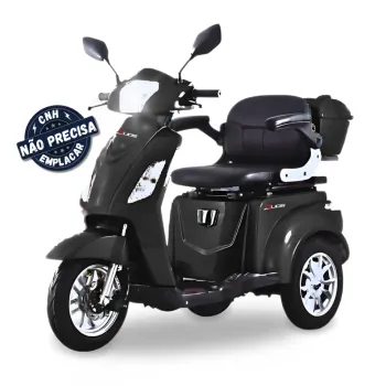 TRICICLO ELÉTRICO POP 1000W CHUMBO **AUTOPROPELIDO**