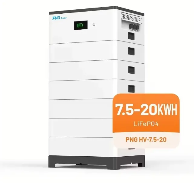 Pacote de baterias de íon de lítio empilhadas de alta tensão PNG  20KWH Imagem