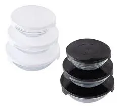 KIT 3PCS POTE REDONDO TAMPA