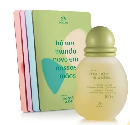 Óleo com Guias de Massagem no Bebê Mamãe e Bebê Natura Imagem