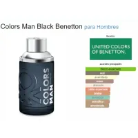 Perfume Colors Man Black Benetton - Masculino - Eau de Toilette–60 ml - Foto 5