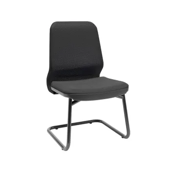 Kit com 2 Unidades Cadeira Aproximação Fluidy Tela Estrutura Sky - Foto 2