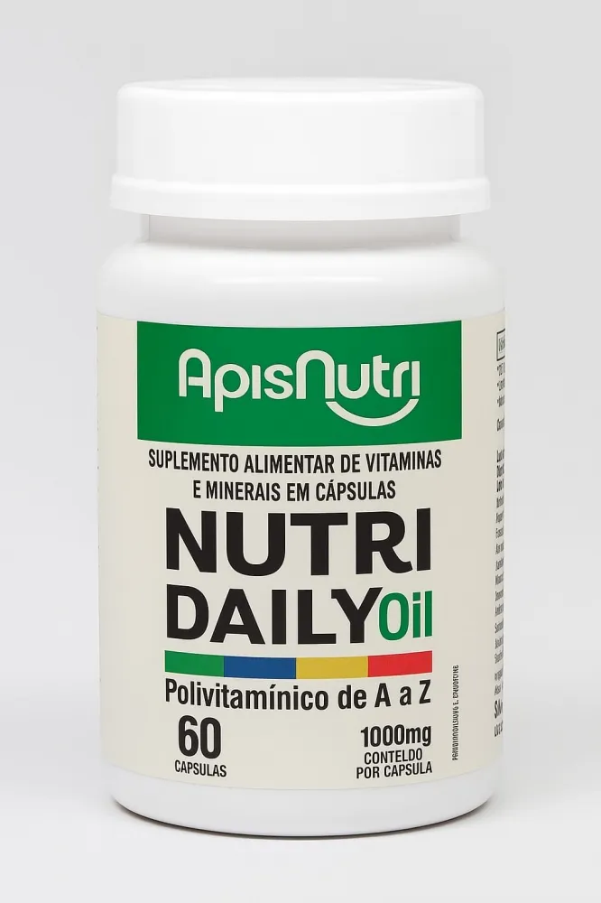 72469-  NUTRI DAILY Oil – ApisNutri Polivitamínico de A a Z Imagem