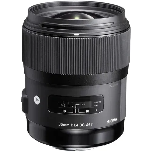  Lente Sigma  35mm f/1.4 DG HSM ART p/ Nikon 