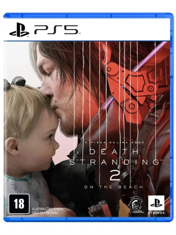  PS5.DEATH STRANDING 2: ON THE BEACH. EM PORTUGUÊS. NOVO 