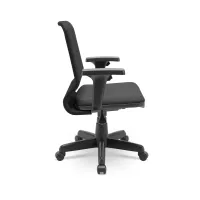 Cadeira Executiva Fluidy Tela Base Giratória com Braços Reguláveis - Foto 3