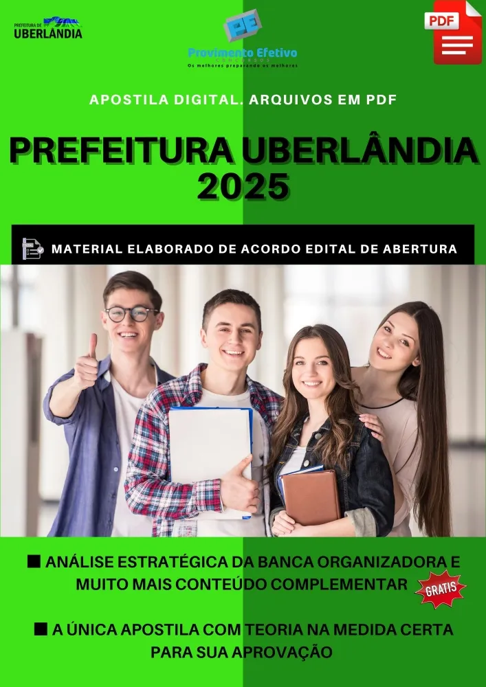 Apostila Uberlândia Analista Controle Interno 2025