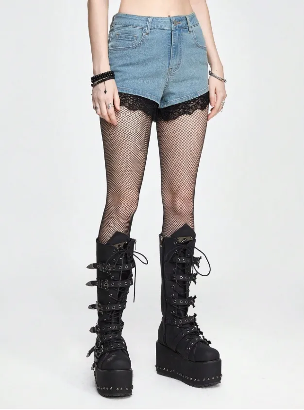 SHORT SPIDER DENIM Imagem