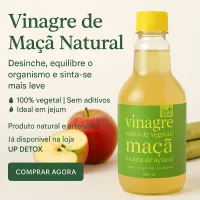 13456- Vinagre de Maçã Natural – 500ml 100% Vegetal | Sem Aditivos | Artesanal
