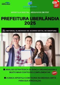 Apostila Uberlândia Auditor Fiscal Tributário 2025