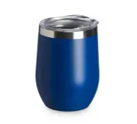 Copo térmico de inox 320ml com tampa de acrílico - Foto 2