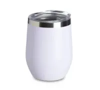 Copo térmico de inox 320ml com tampa de acrílico - Foto 3