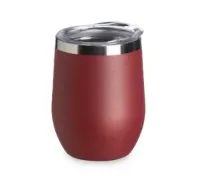 Copo térmico de inox 320ml com tampa de acrílico - Foto 7